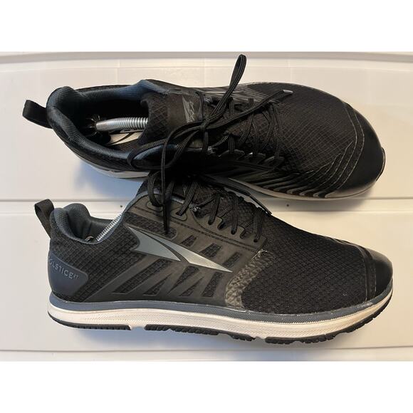 Altra Mens Solstice XT 2 AL0A546V000 Black Running Shoes US Size 11.5 Pre-owned - Picture 1 of 13